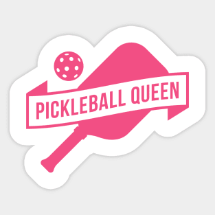 Queen of The Court Sticker